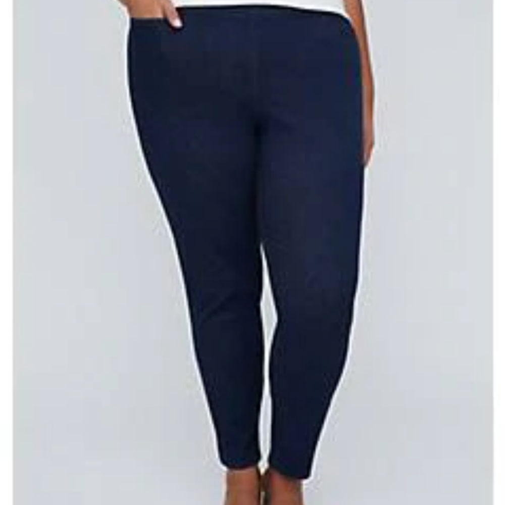 Catherines flat front essential pants.Slim leg - Picture 6 of 16